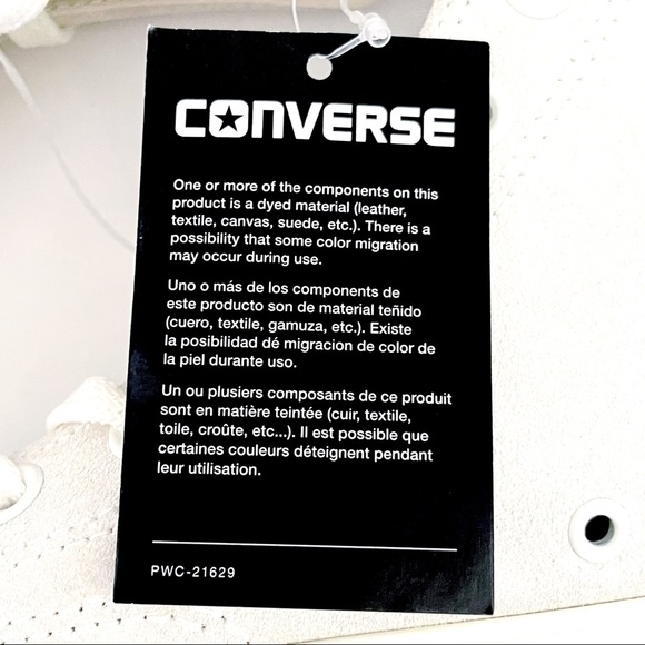 🆕 Converse High Top Sneakers I Love New York 7.5 - Picture 13 of 15